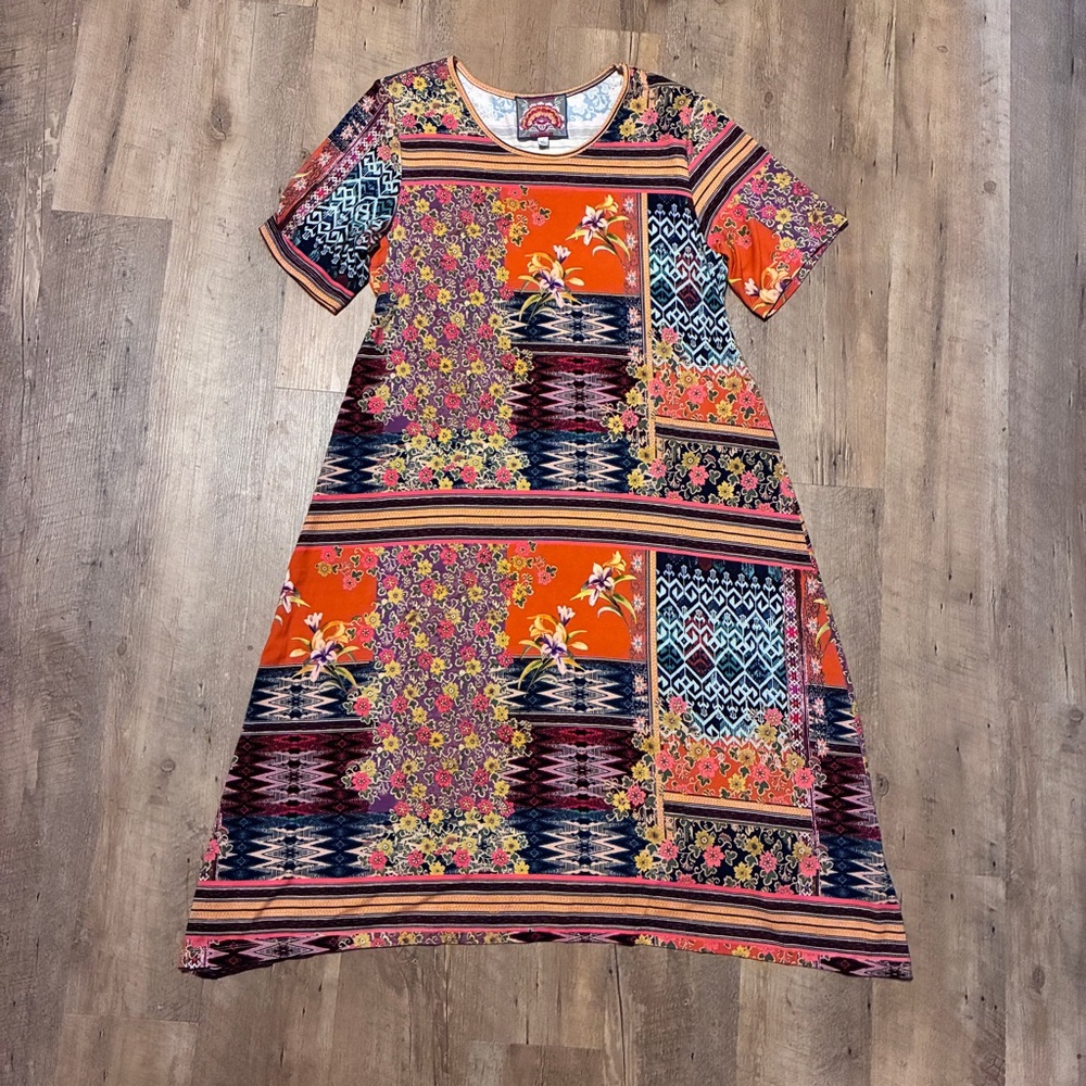 Johnny Was
Allie Flower Mixed Print Swing Dress
